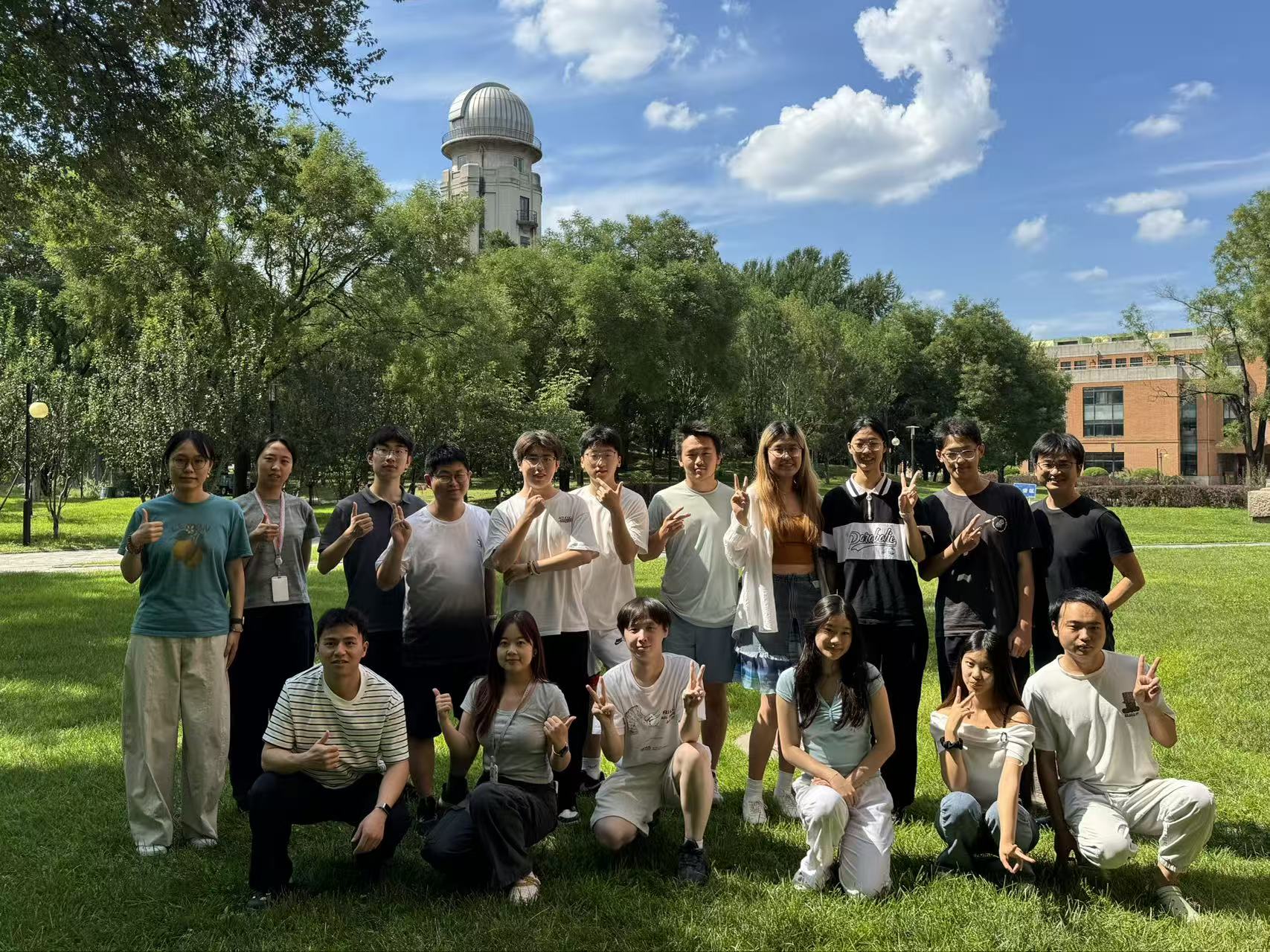 Lab-wide summer group photos